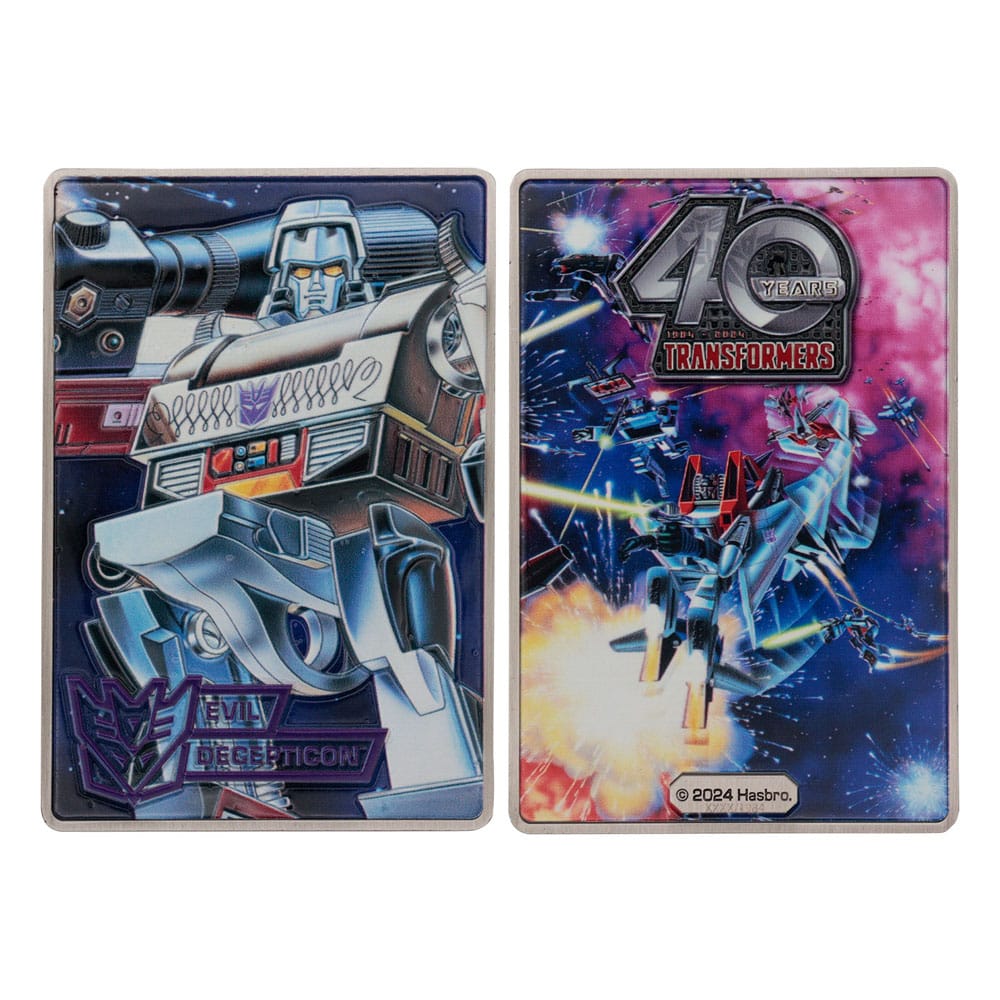 Transformers Lingot 40th Anniversary Decepticons Edition