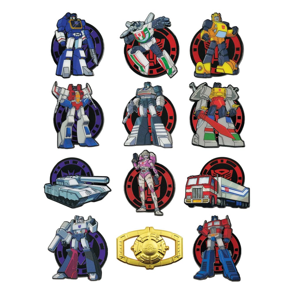 Transformers présentoir Pin's Mystery Pin Badge (12)