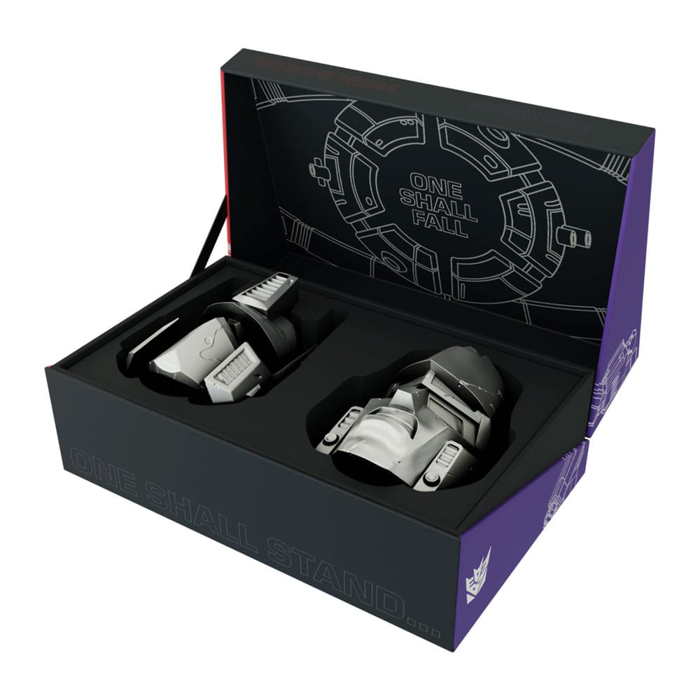 Transformers réplique Set of 2 Helmets Optimus Prime & Megatron Limited Edition