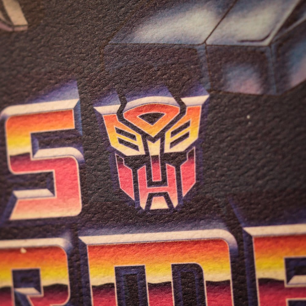 Transformers lithographie The Movie 40th Anniversary Limited Edition 30 x 42 cm