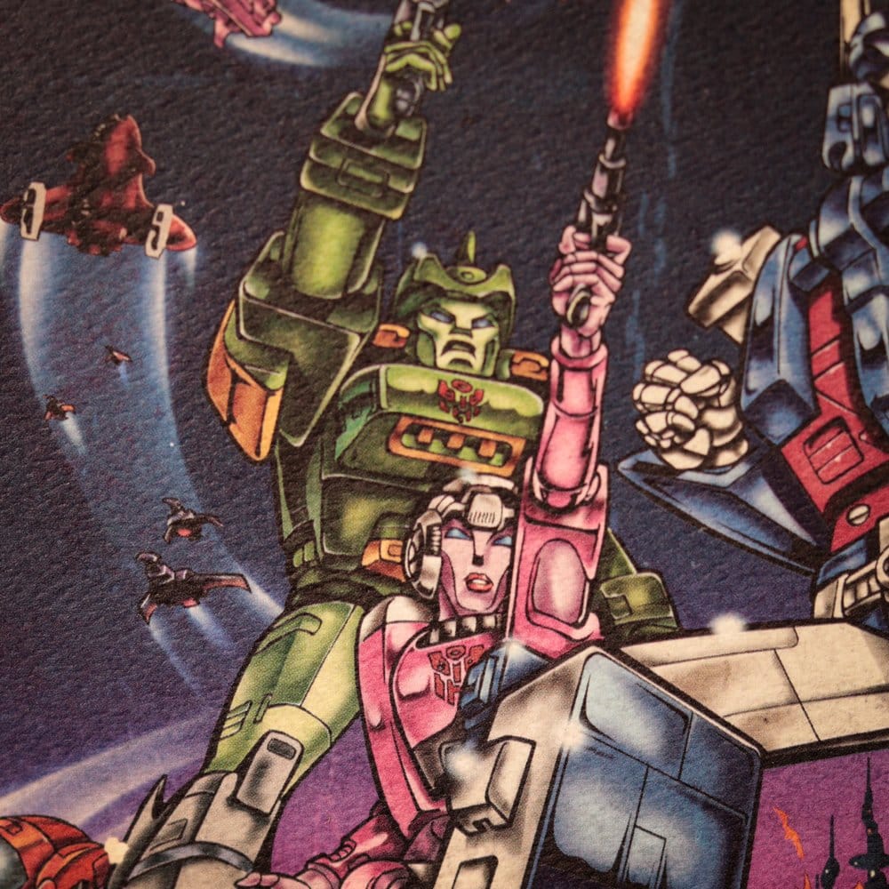 Transformers lithographie The Movie 40th Anniversary Limited Edition 30 x 42 cm