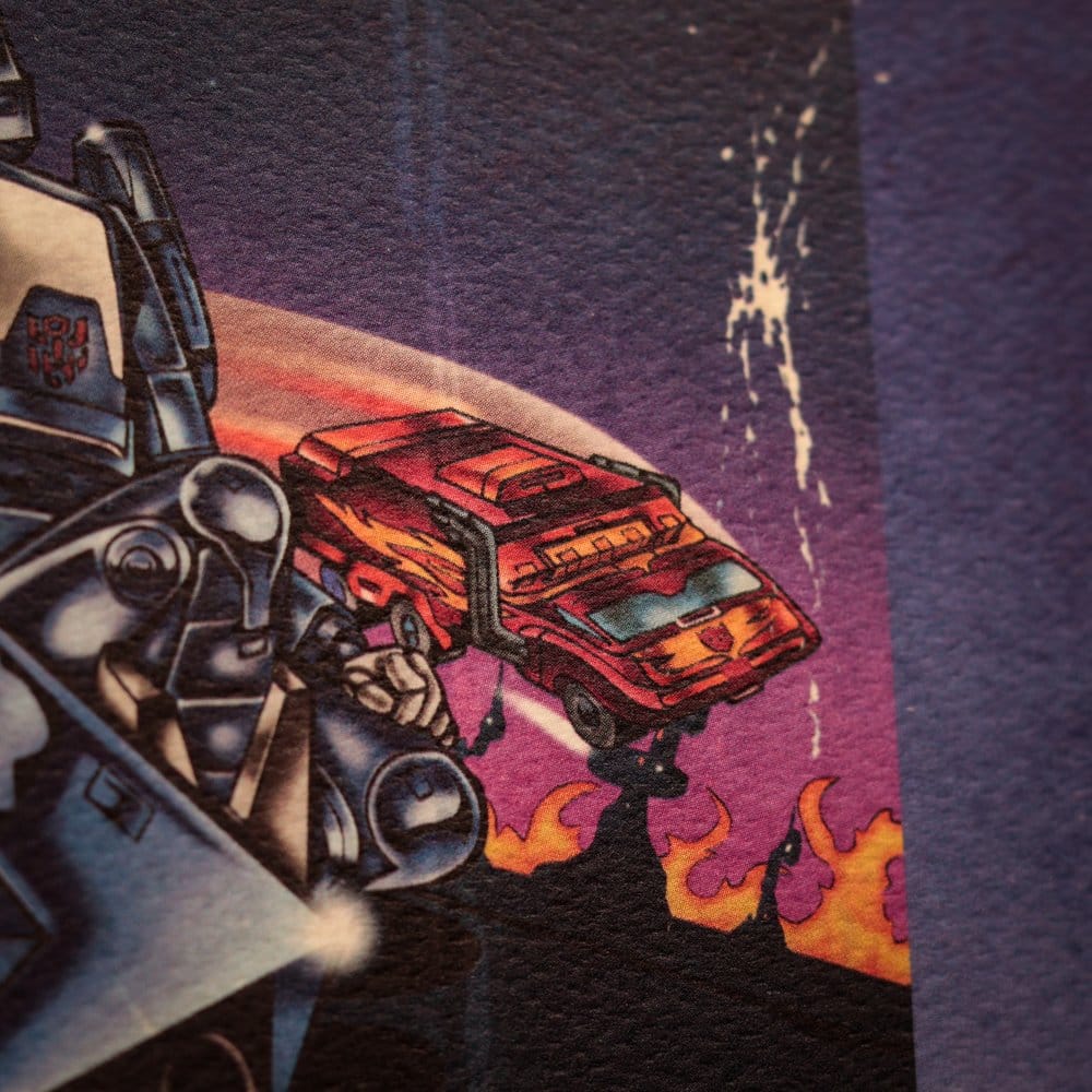 Transformers lithographie The Movie 40th Anniversary Limited Edition 30 x 42 cm