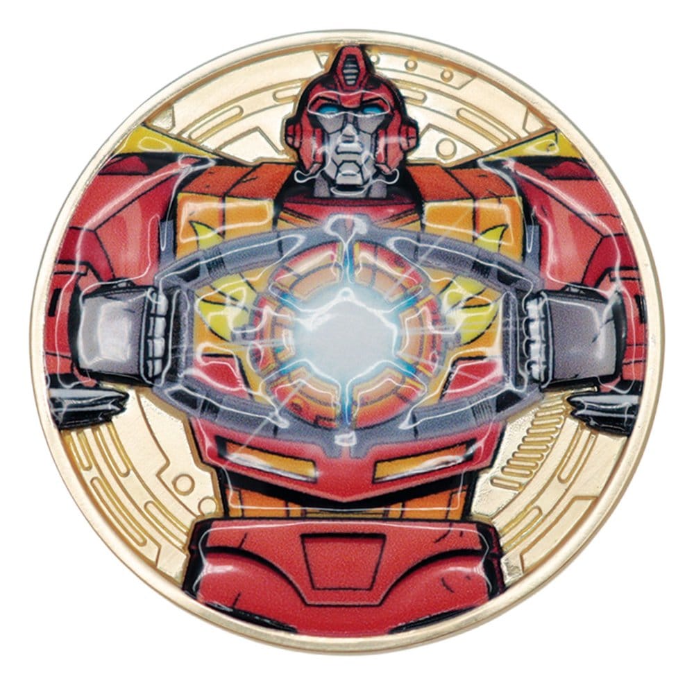 Transformers pièce de collection The Movie 40th Anniversary Limited Edition 24k Gold Plated