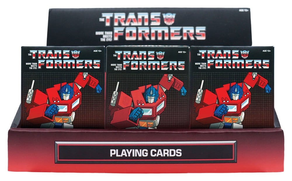 Transformers Jeu de Cartes Présentoir (12)