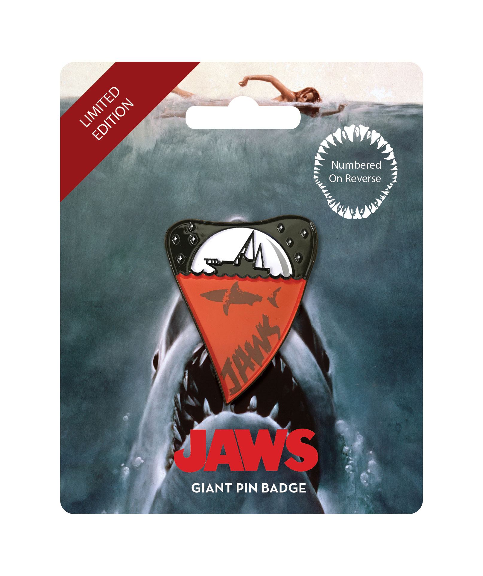 Les Dents de la mer pin's Limited Edition