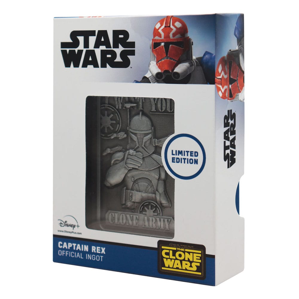 Star Wars: The Clone Wars Lingot Captain Rex Limited Edition