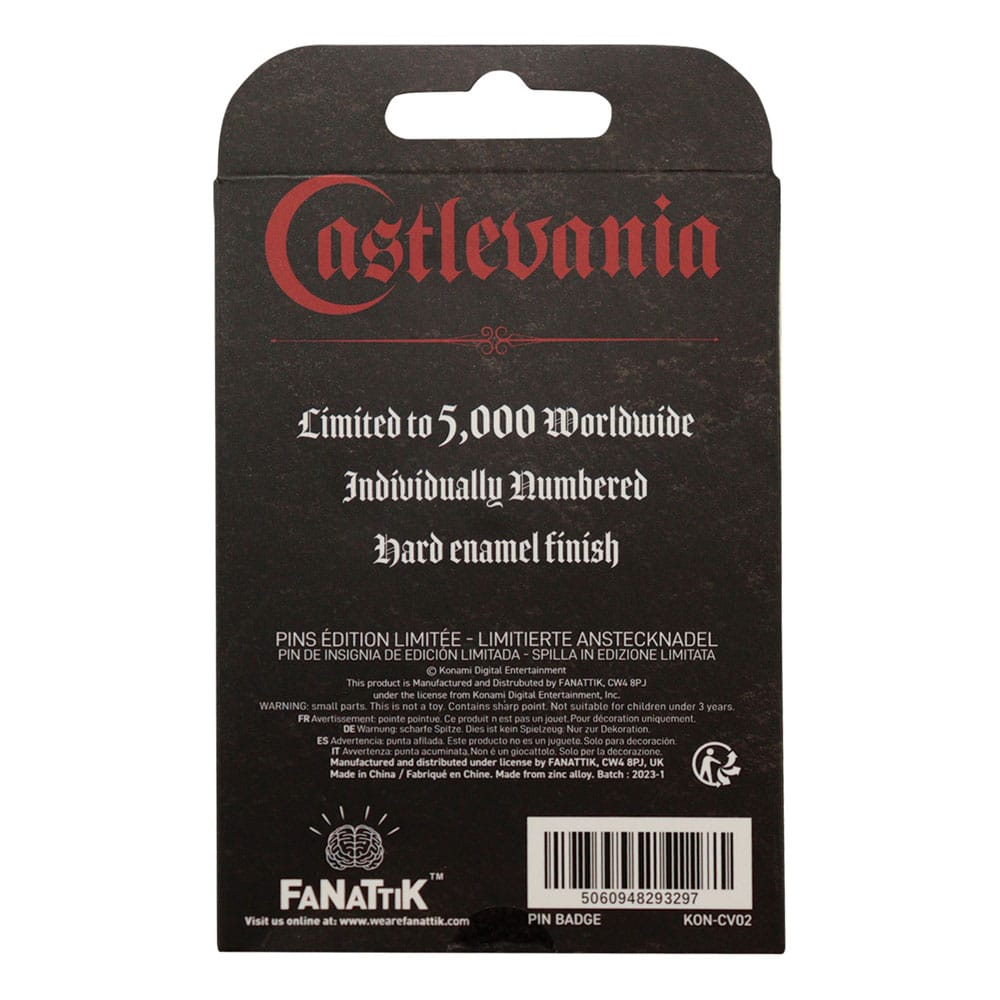 Castlevania pin Alucard Limited Edition
