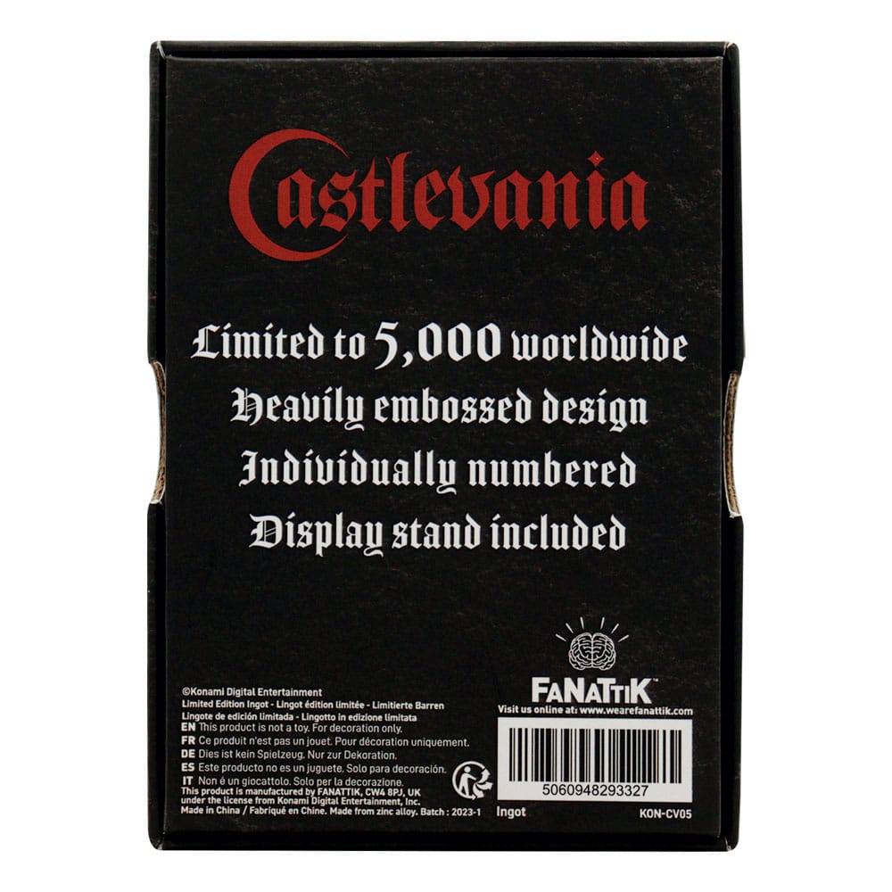 Castlevania Lingot Dracula Limited Edition