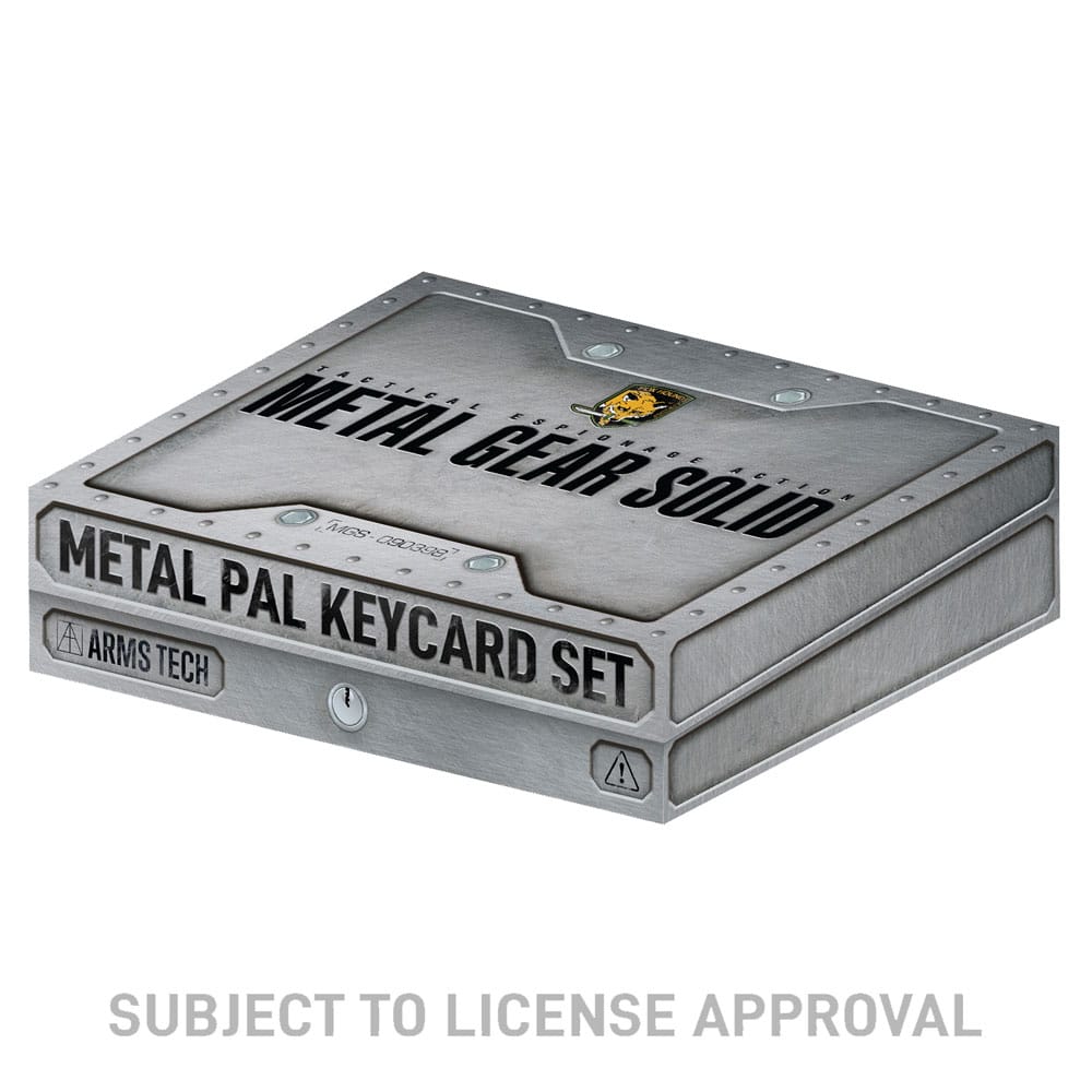 Metal Gear Solid réplique Keycard-Set Limited Edition
