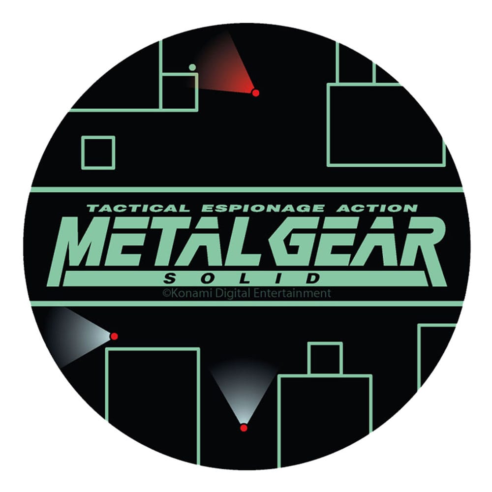 Metal Gear Solid set sous-mains revêtu & sous-verre Solid Snake x Raiden Limited Edition