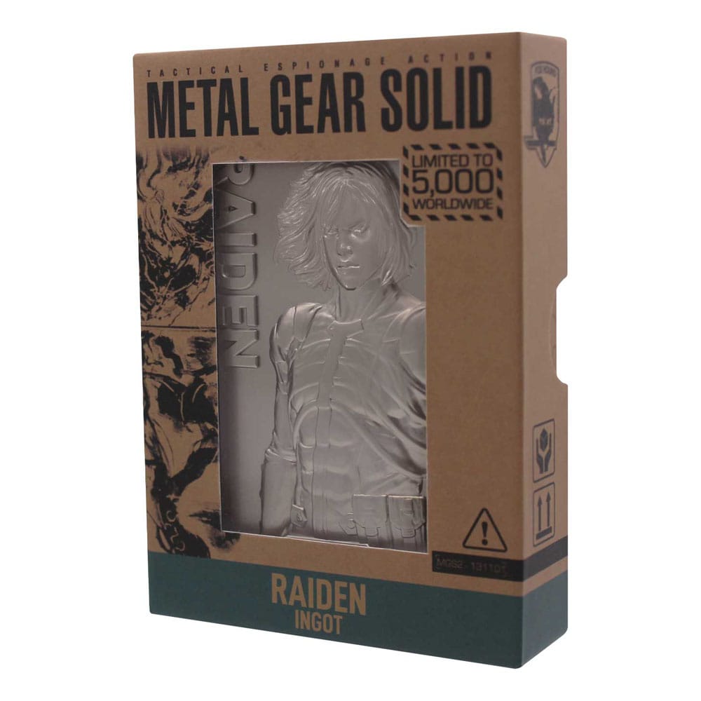 Metal Gear Solid 2 Lingot Raiden Limited Edition