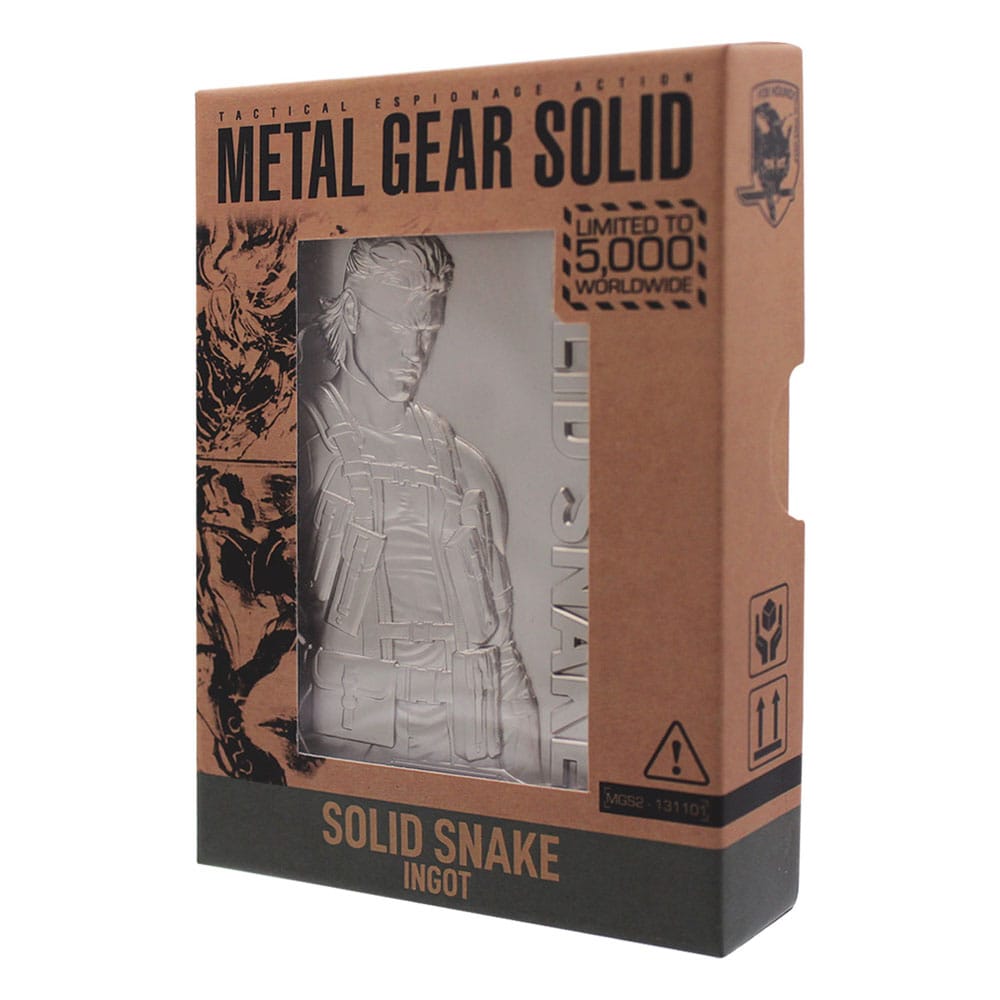 Metal Gear Solid 2 Lingot Snake Limited Edition