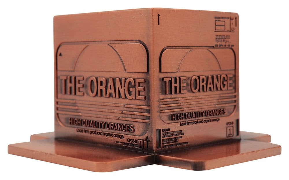 Metal Gear Solid 2 réplique Cardboard Box Antique Gold