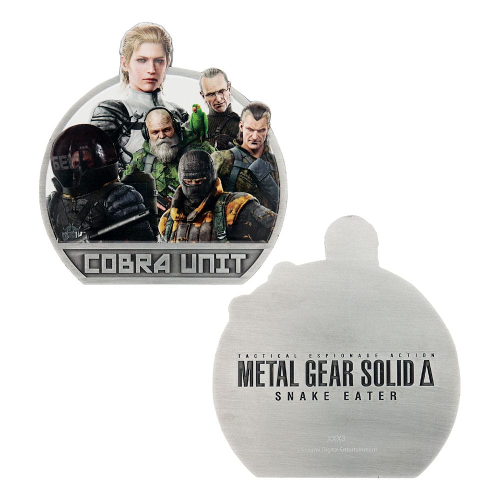 Metal Gear Solid Delta médaillon Cobra Unit Limited Edition