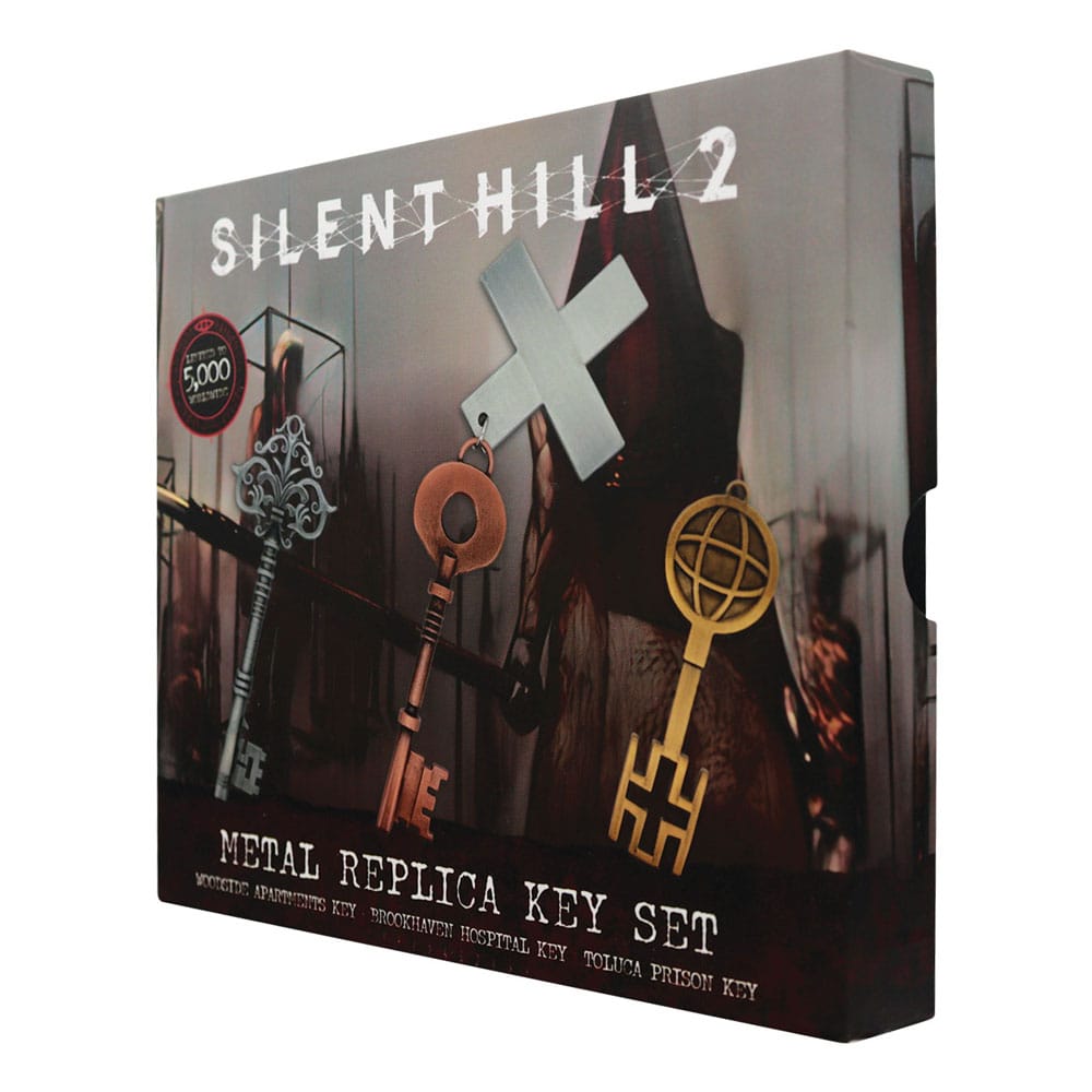 Silent Hill 2 set 3 répliques Keys