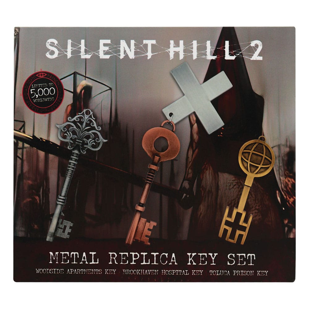 Silent Hill 2 set 3 répliques Keys