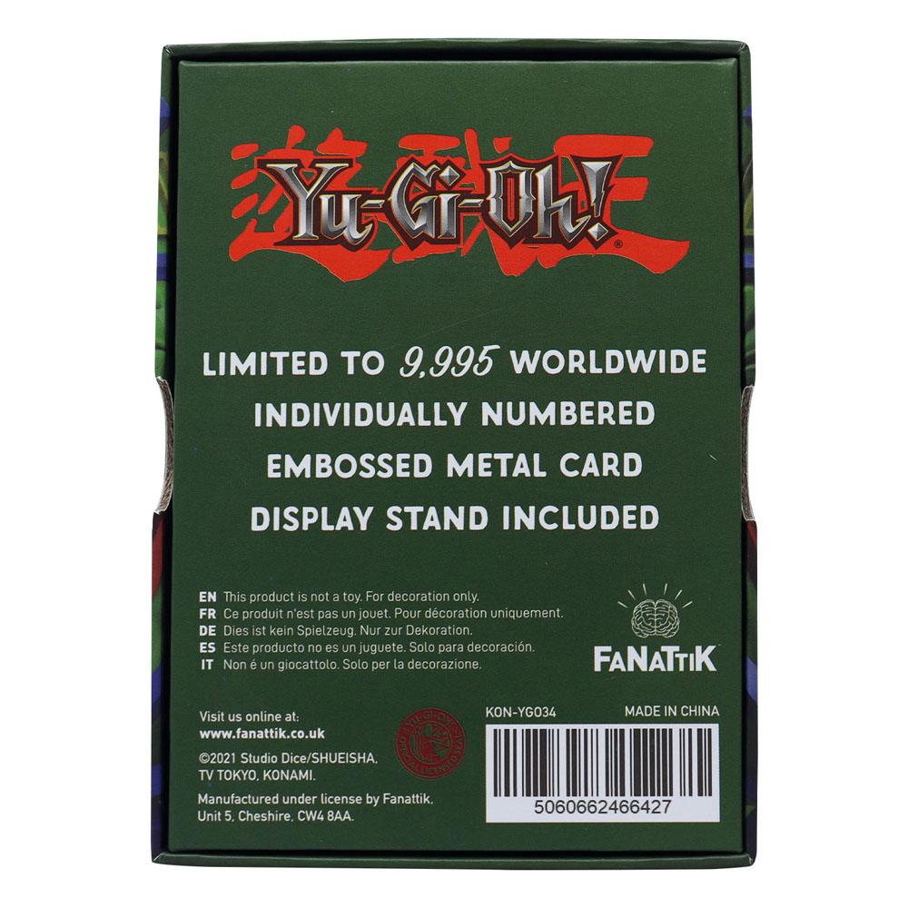 Yu-Gi-Oh! réplique Card Pot of Greed Limited Edition