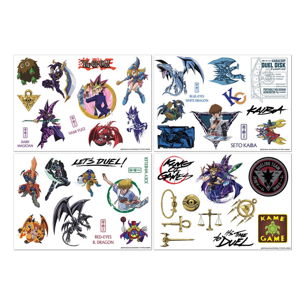 Yu-Gi-Oh! stickers tech