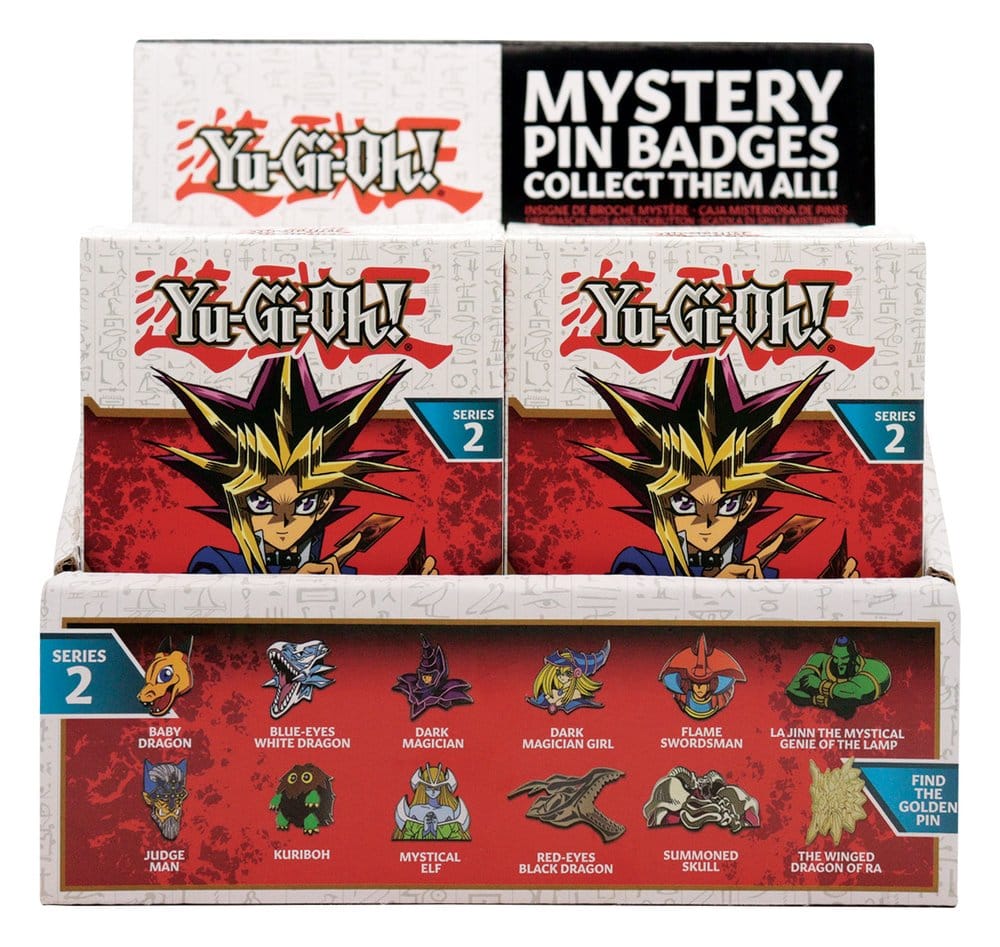 Yu-Gi-Oh! présentoir boîte-mystère Mystery Pin's Volume 2 (12)