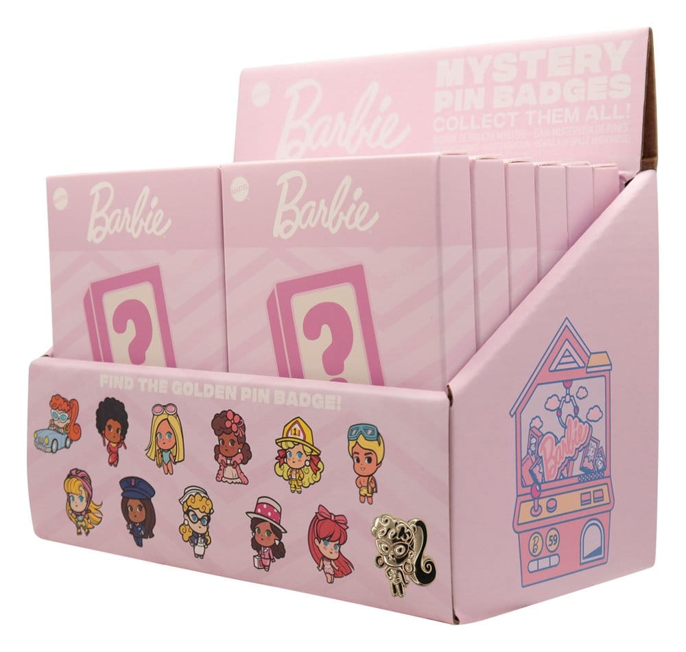 Barbie présentoir boîte-mystère Mystery Pin's Blind Box présentoir (12)