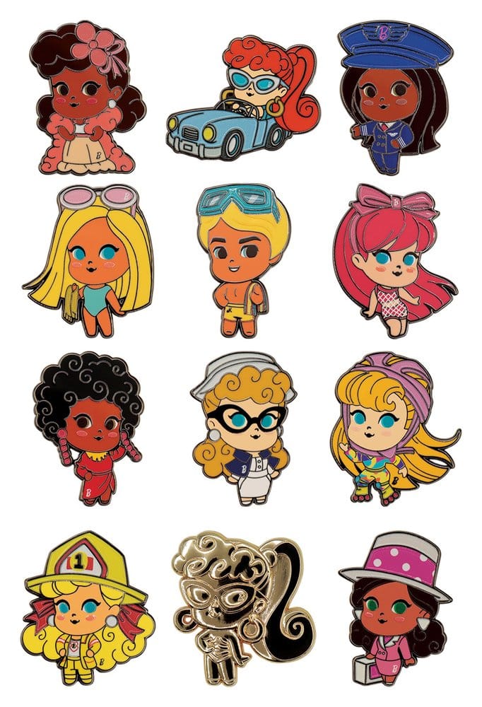 Barbie présentoir boîte-mystère Mystery Pin's Blind Box présentoir (12)
