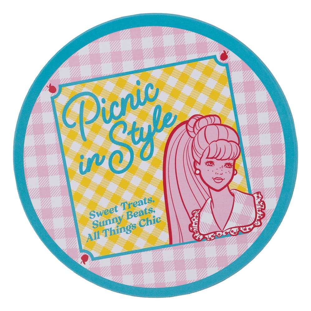 Barbie pack 4 sous-verres
