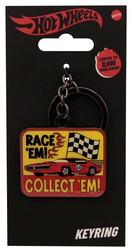 Hot Wheels porte-clés Race 'Em Collect 'Em Édition Limitée