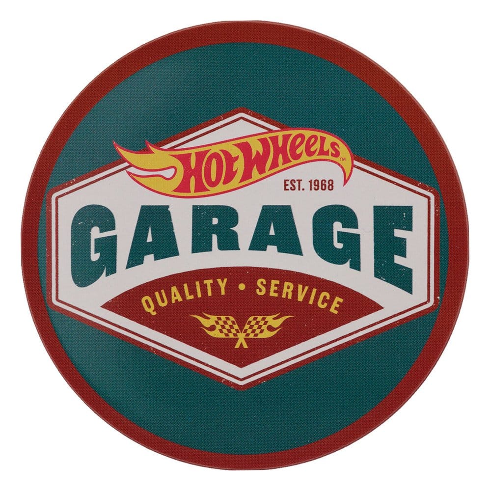Hot Wheels pack 4 sous-verres