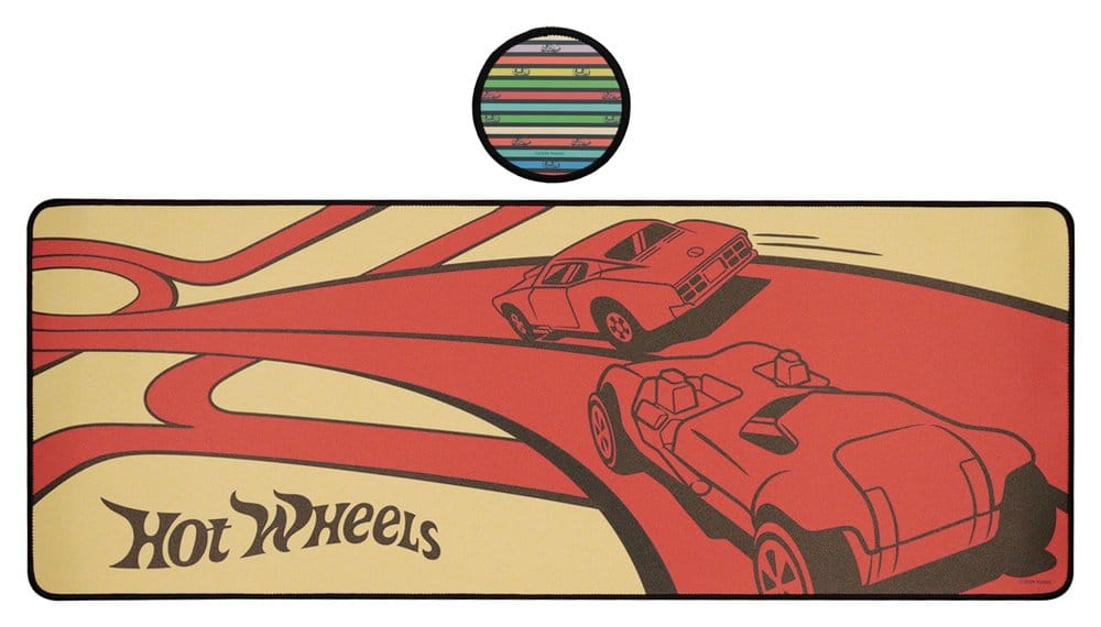 Hot Wheels set sous-mains revêtu & sous-verre