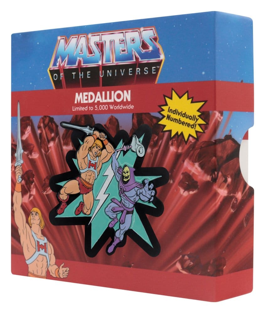 Masters of the Universe médaillon He-Man vs Skeletor Limited Edition