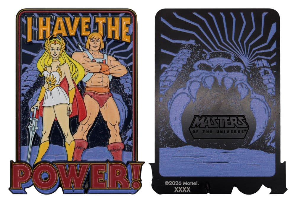 Masters of the Universe Lingot He-Man & She-Ra Limited Edition