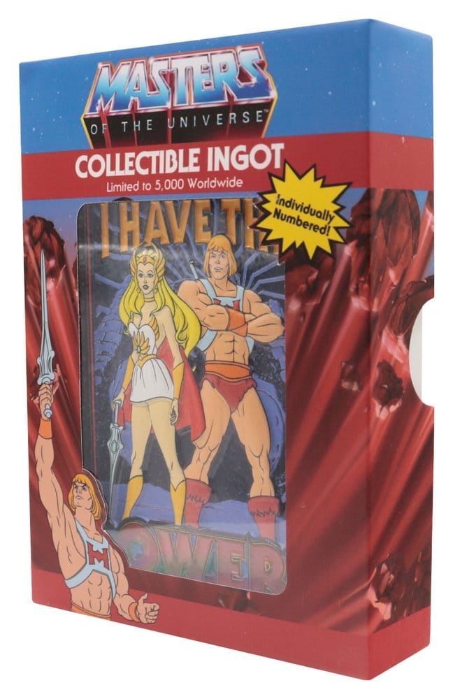 Masters of the Universe Lingot He-Man & She-Ra Limited Edition