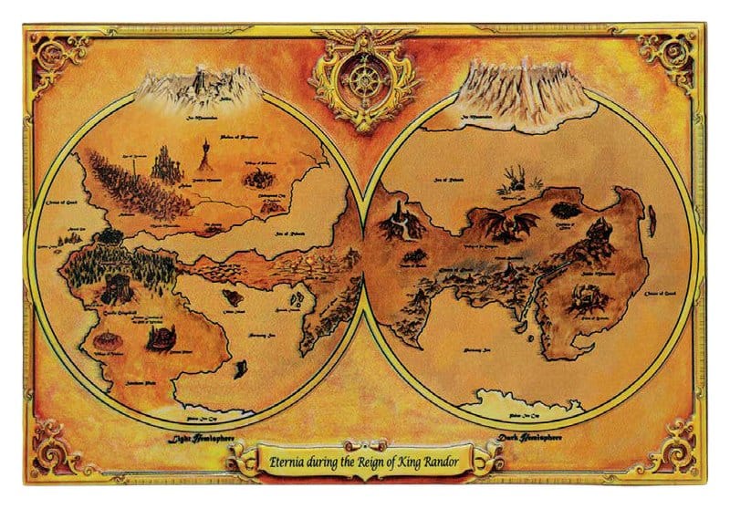 Masters of the Universe réplique Metal Map of Eternia Limited Edition 10 x 15 cm