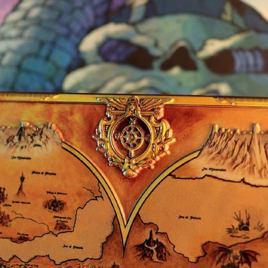 Masters of the Universe réplique Metal Map of Eternia Limited Edition 10 x 15 cm