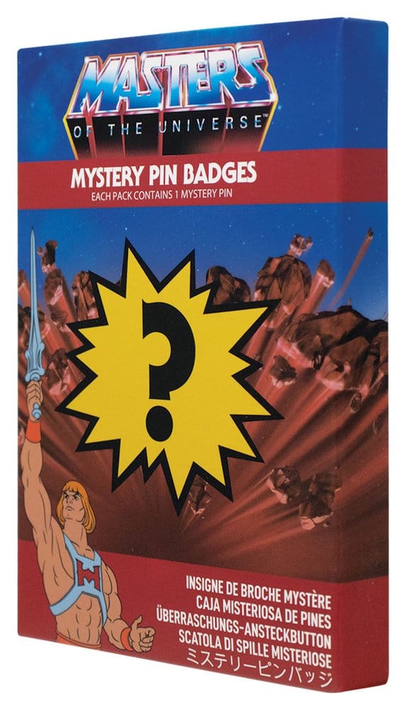 Masters of the Universe présentoir boîte-mystère Mystery Pin's Blind Box présentoir (12)