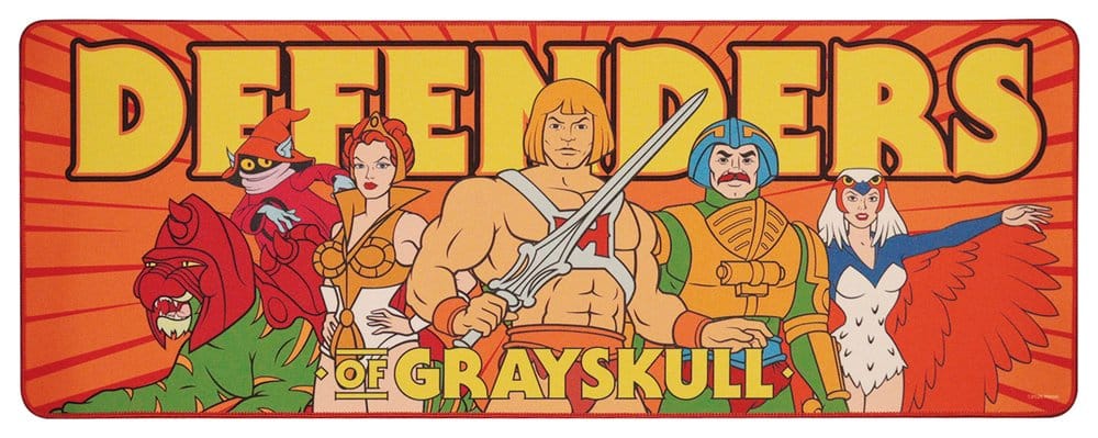 Masters of the Universe set sous-mains revêtu & sous-verre Heroes