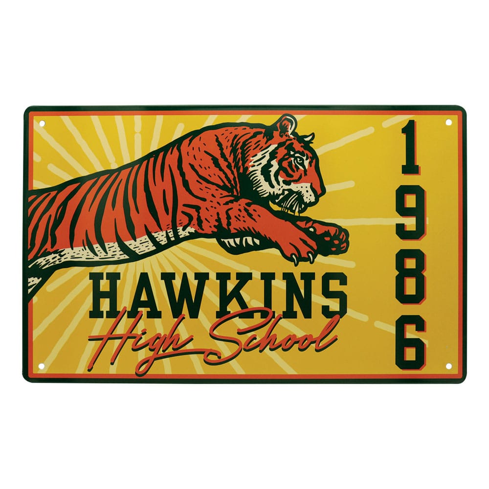 Stranger Things Set de 3 panneau métal