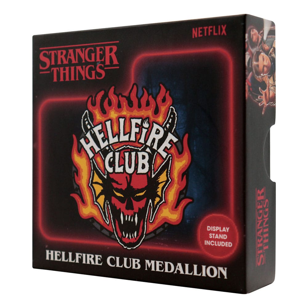 Stranger Things médaillon Hellfire Club Limited Edition