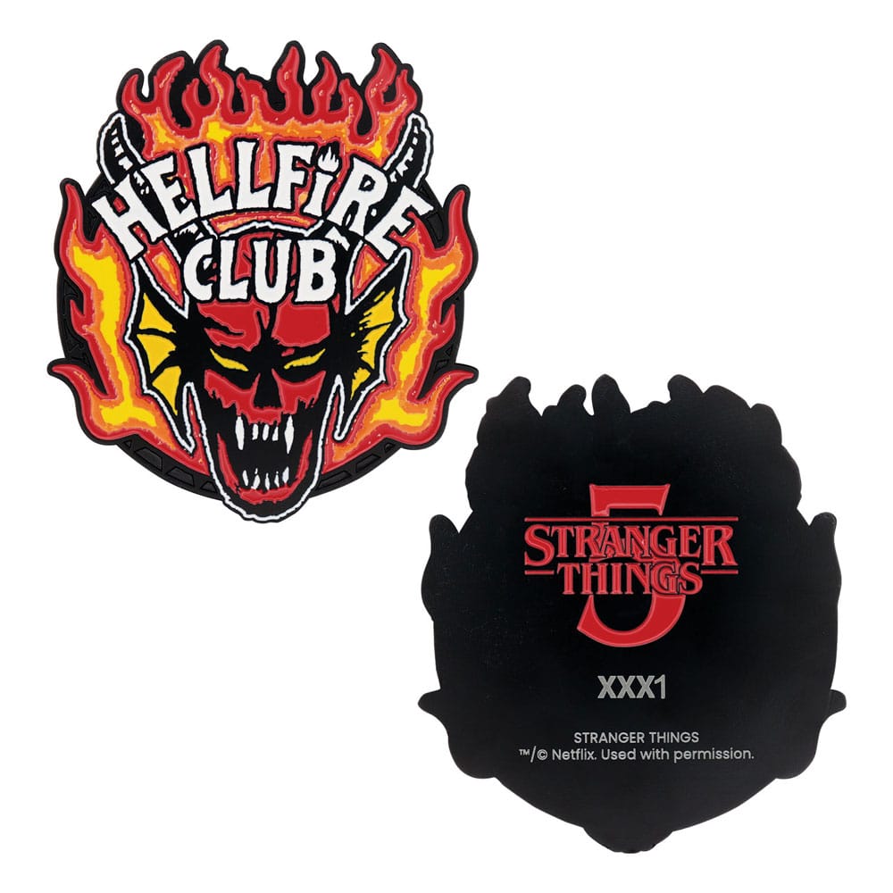 Stranger Things médaillon Hellfire Club Limited Edition
