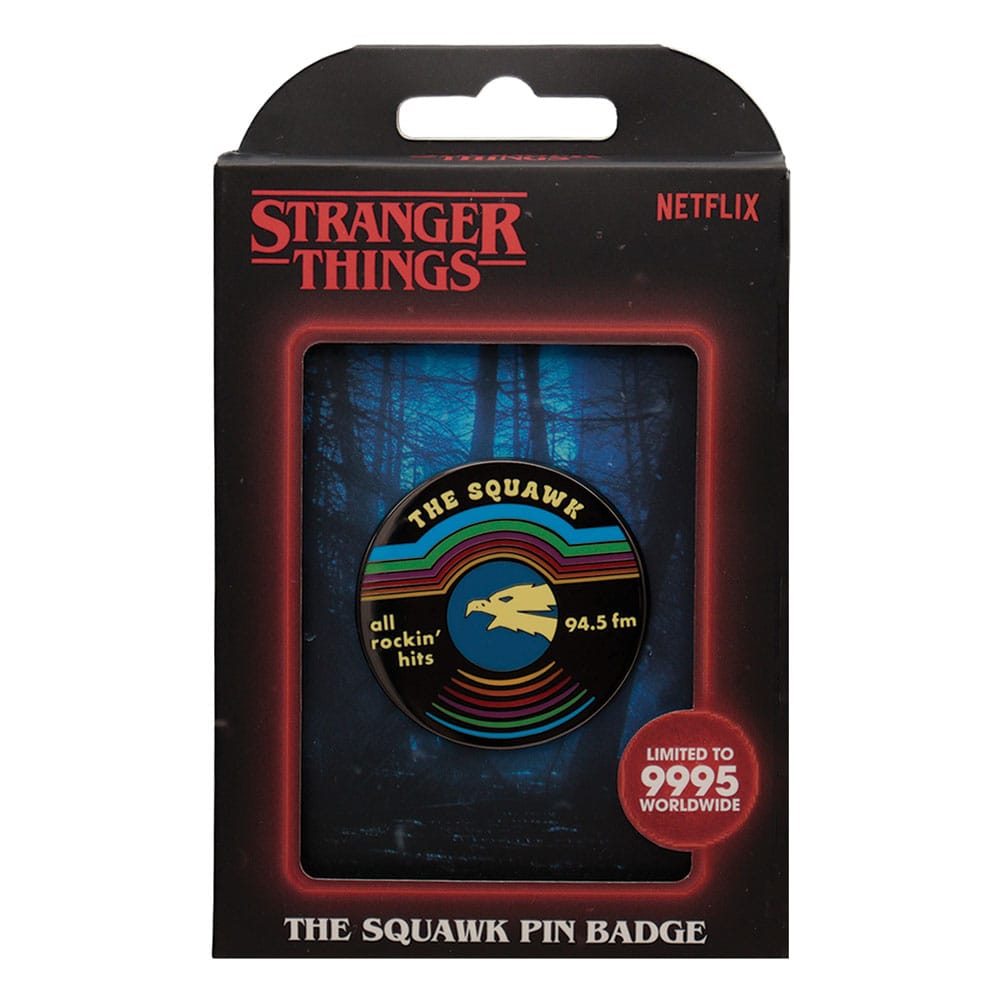 Stranger Things pin The Squawk Limited Edition