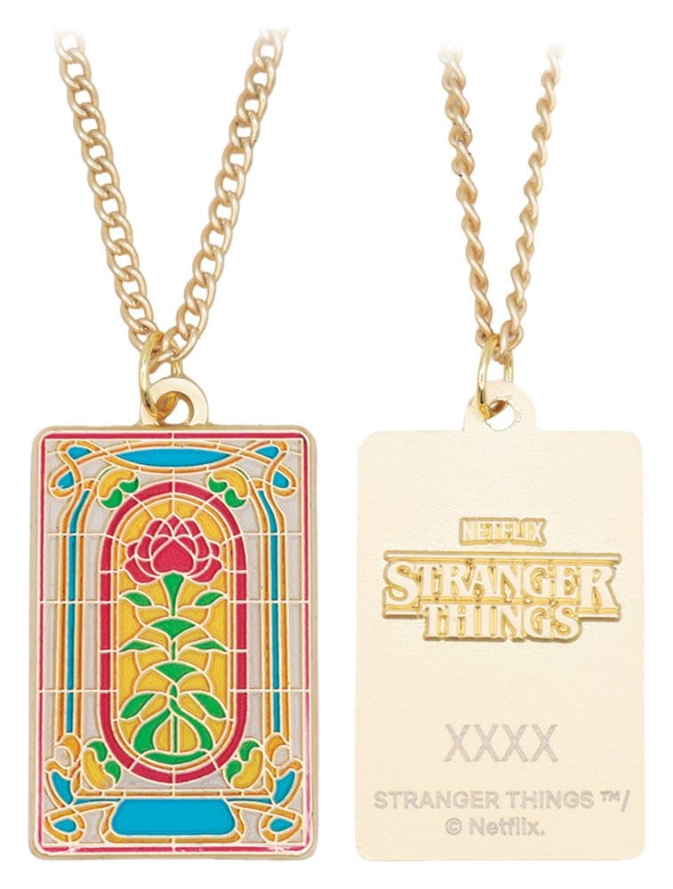 Stranger Things collier Creel House Window Limited Edition 3 x 2 cm