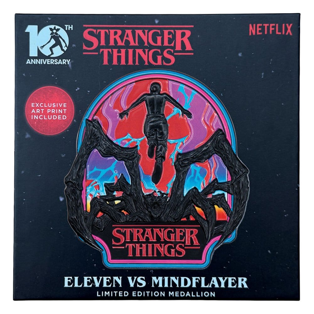 Stranger Things médaillon Eleven & Mind Flayer Limited Edition