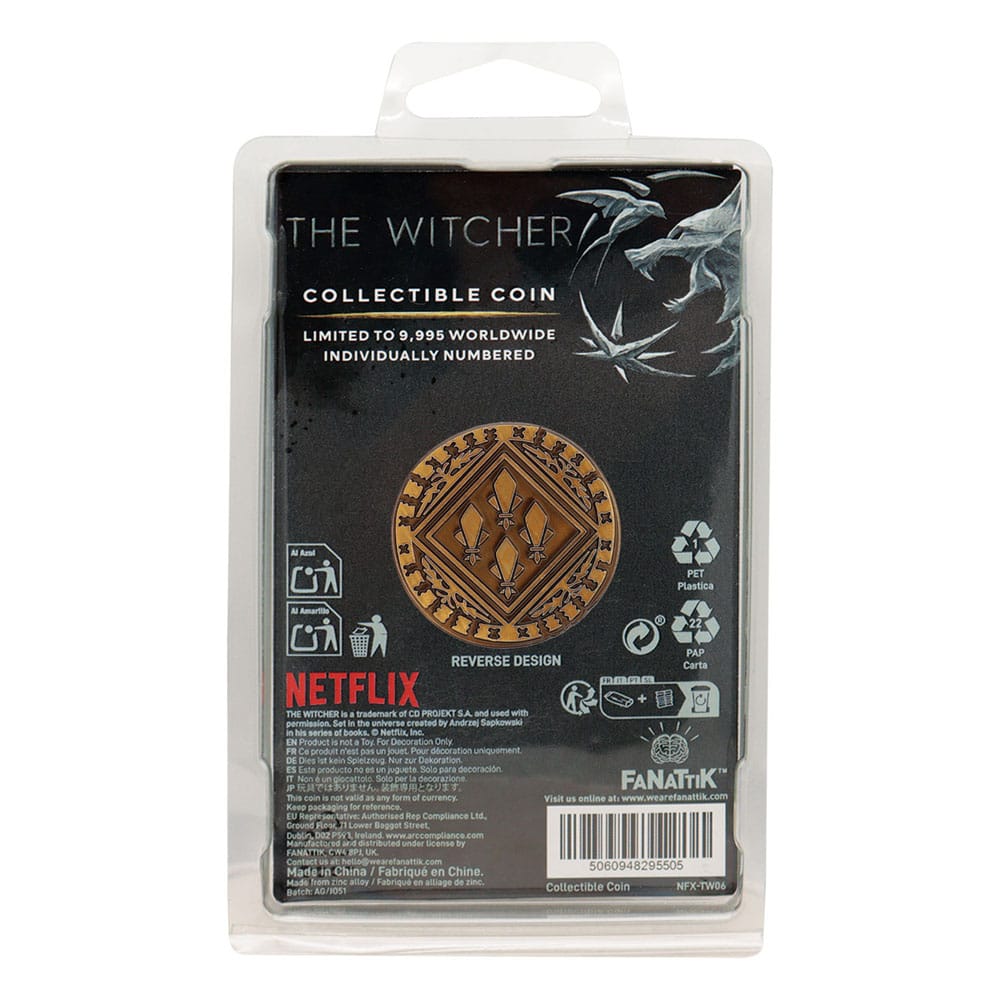 The Witcher pièce de collection Toss a Coin to Your Witcher Limited Edition