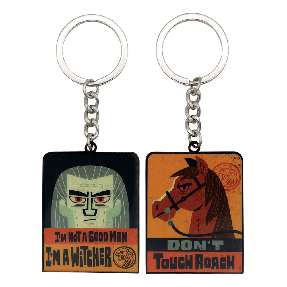 The Witcher porte-clés Witcher & Roach Limited Edition