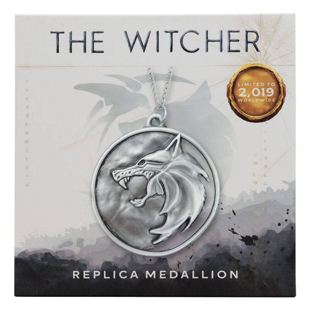 The Witcher réplique 1/1 Collier Geralt´s Medallion