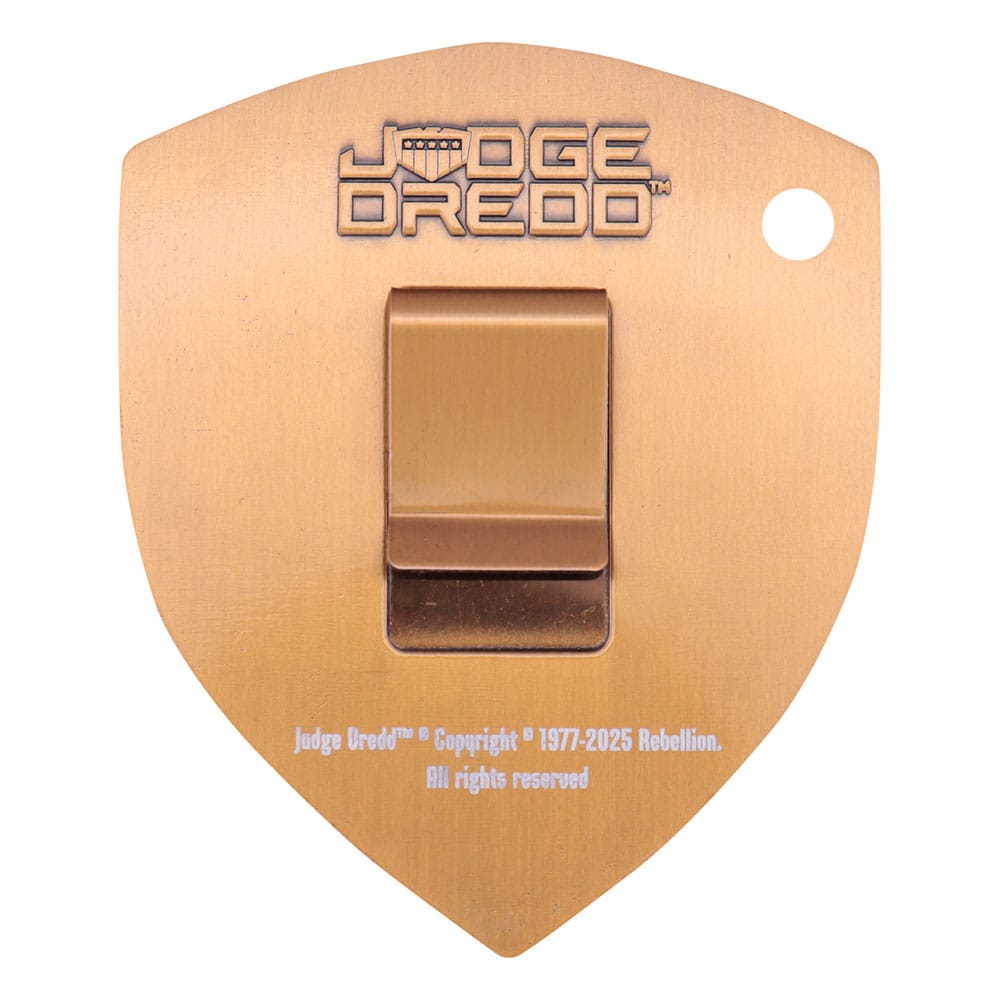 2000 AD réplique Judge Dredd Badge Limited Edition
