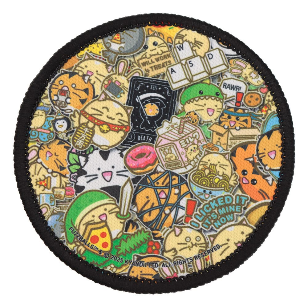 Fuzzballs set sous-mains revêtu & sous-verre