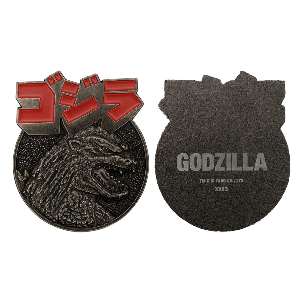 Godzilla médaillon 70th Anniversary Limited Edition