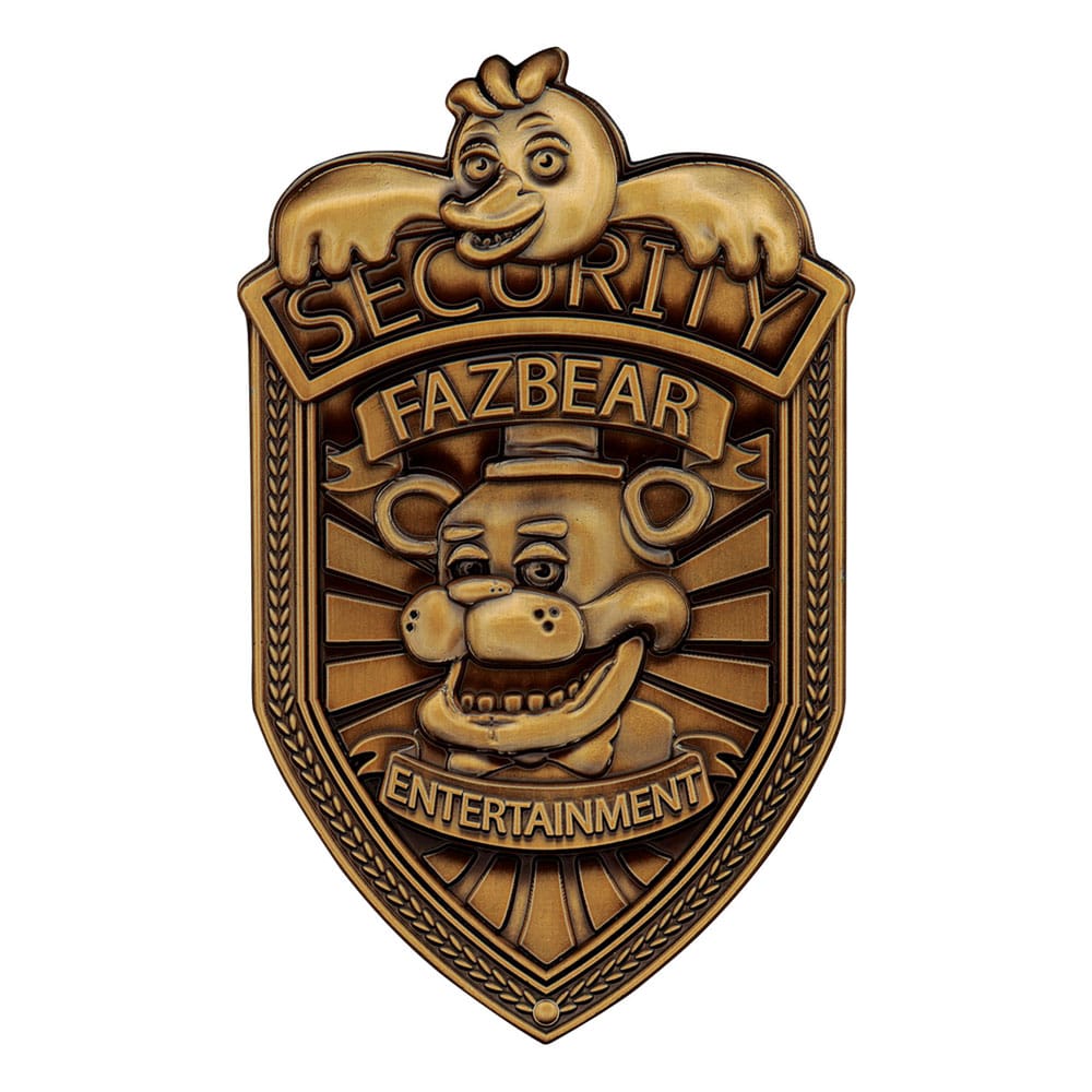Five Nights at Freddy´s réplique Security Badge