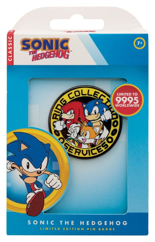 Sonic - The Hedgehog pin Sonic, Tails, Knuckles Limited Edition
